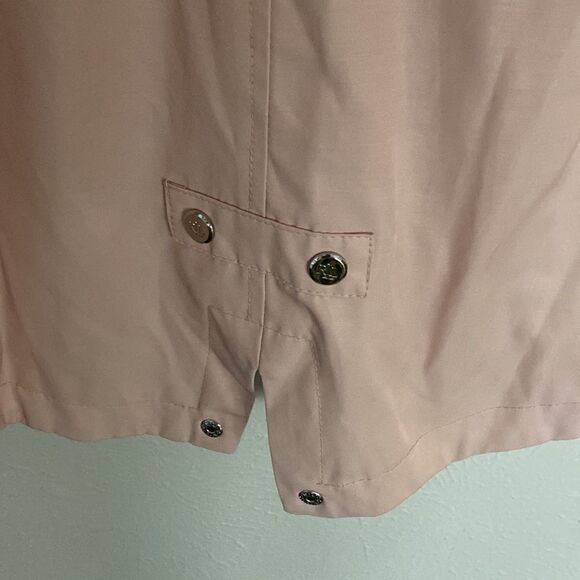 Ralph Lauren Wind -Rain Zipper coat and button closure Sz Petit S NWT Hale Rose - Picture 10 of 14